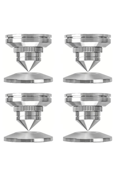 OEM 4 Pcs Set Premium YS1 Spike Base, Anti-Vibration, Stainless Steel Isolati...