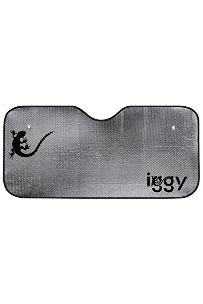 İggy PARASOLAR auto pentru parbriz, fata dubla, folie din aluminiu, 2 x ventu...