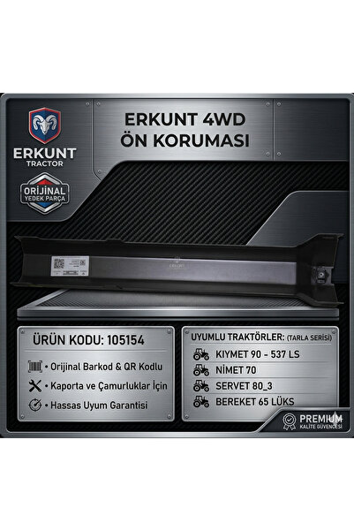 ERKUNT TRAKTÖR 4WD ÖN KORUMASI