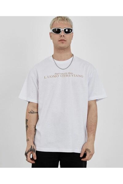 Generic Brand Men's Crew Neck T-Shirt Printed Oversized Short Sleeve T-Shirt ...