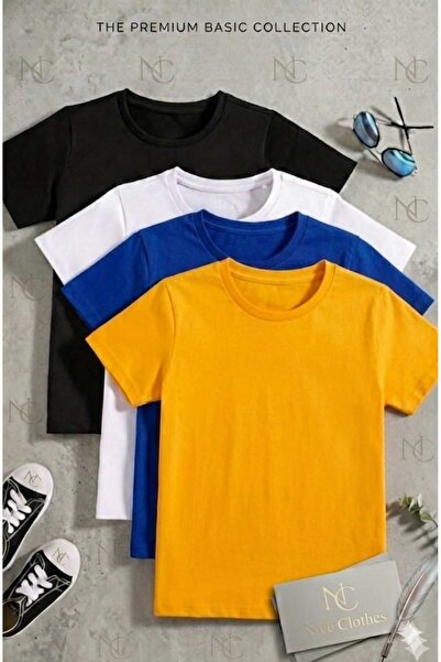 NC Nicee Clothes Tricou și pantaloni scurți de vară pentru copii, unisex (Pac...