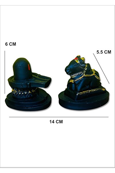 Generic Divine Design Nandi with Shivling – A Sacred Symbol of Devotion and Divine Power-6cm height