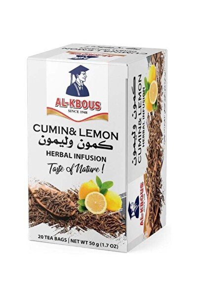 AL-KBOUS شاي الكبوز بالكمون والليمون 20 كيس