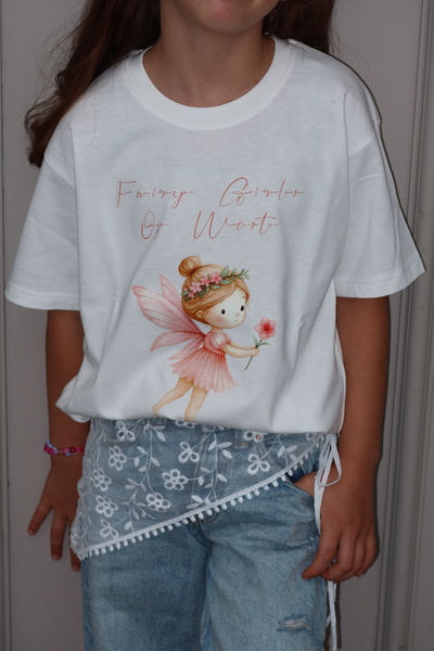 KIZ ÇOCUK TASARIM TSHIRT