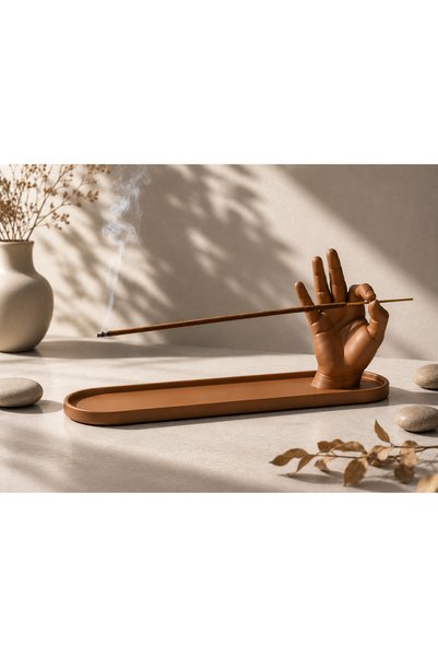 farist Modern El Figürlü Tütsülük – Dekoratif Minimalist Tütsü Tutucu | Ev Of...