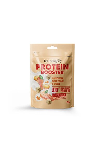 Tail Swingers Freeze Dried Protein Boosters Λιχουδιές με Κοτόπουλο, Αυγό & Γά...