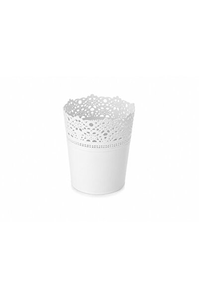 Alezy DAS0 Dantel No:0 - 0.56 Litre Plastik 4'lü Saksı