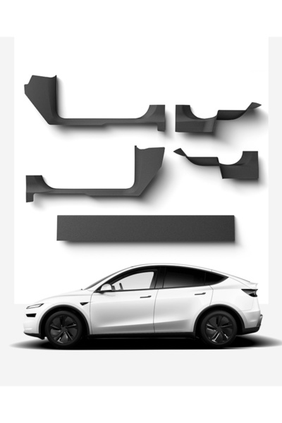 OLED GARAJ TESLA MODEL Y JUNİPER İÇİN UYUMLU KAPI EŞİK KORUMA VE ARKA KOLTUK ...