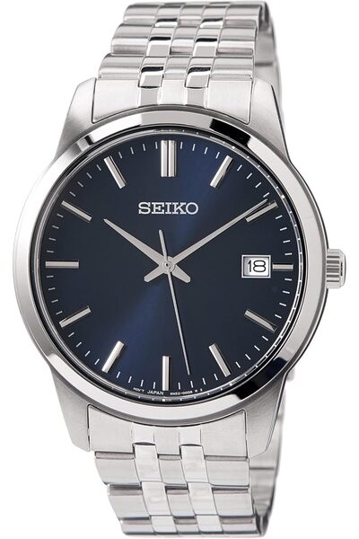 Seiko Men's Quartz Watch Stainless Steel with Stainless Steel Strap SUR399P1