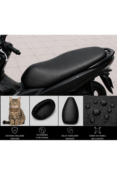 lawrenceshop Zontes Zt 125T-M Motorcycle Saddle Cover Waterproof Saddle Prote...