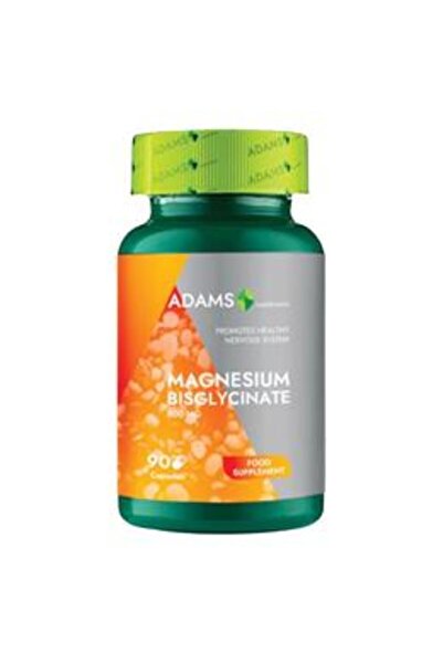 Adams Supplements Magneziu Bisglicinat 800 mg - Magnesium Bisglycenate, 90 ca...