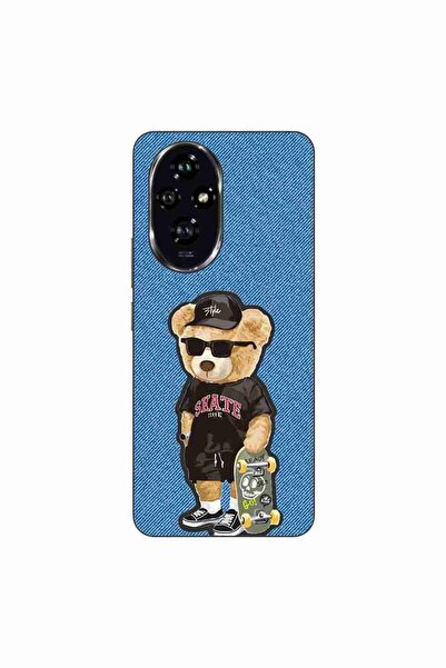 OEM Husa compatibila cu Honor 200 Silicon Gel Tpu Model Bear Skate Fashion