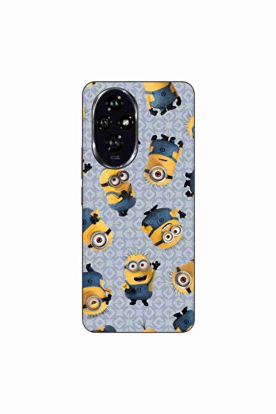 OEM Husa compatibila cu Honor 200 Silicon Gel Tpu Model Pattern Minioni