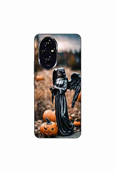 OEM Husa compatibila cu Honor 200 Silicon Gel Tpu Model Halloween Dovleacul I...