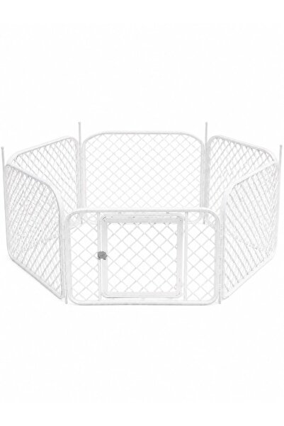 PetButik Pet Butik Plastik Köpek Oyun Bahçesi Çiti Panel 90*60 cm