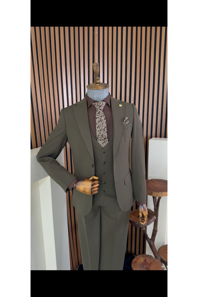 The Tailor Classics بدلة رجالية من 3 قطع - سترة وبنطلون وسترة رجالية