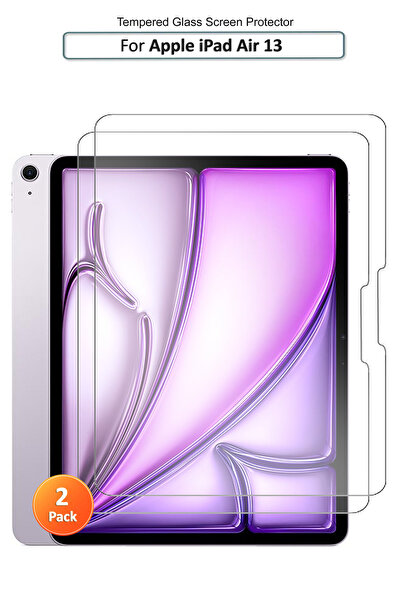 Generic 2 Pack Apple iPad Air 13-Inch (2026/2025/2024) - Premium Tempered Gla...