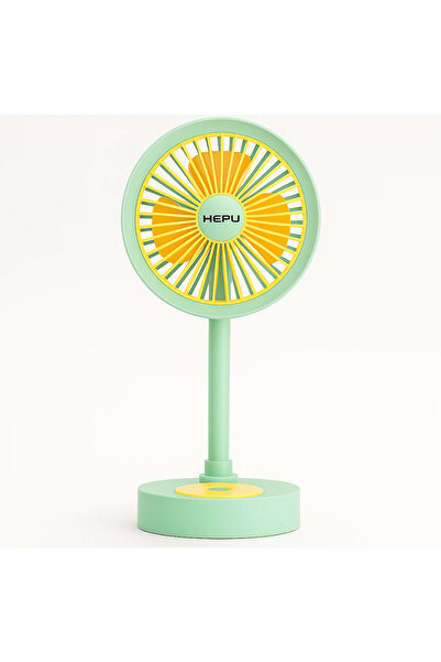 HEPU HP-F26 USB Şarjlı Sessiz Masaüstü Mini Fan