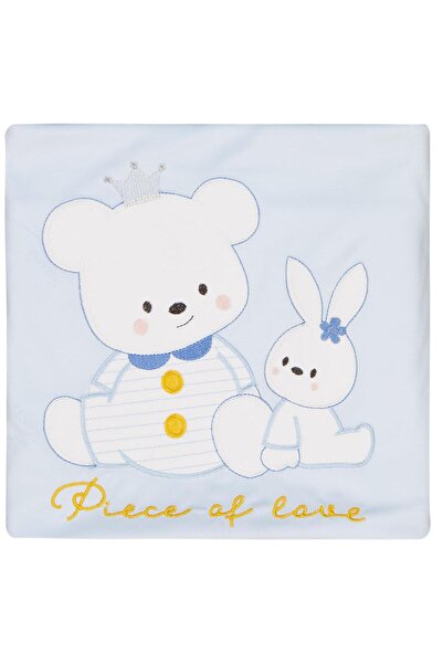 Albimini Rabbit Bear Blanket - Blue