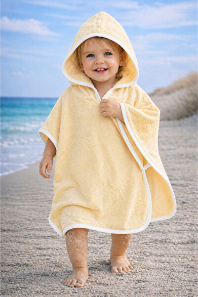 Tomuycuk Baby Girl/Boy Bathrobe 100% Cotton & Hooded Pareo - Soft & Water-Abs...