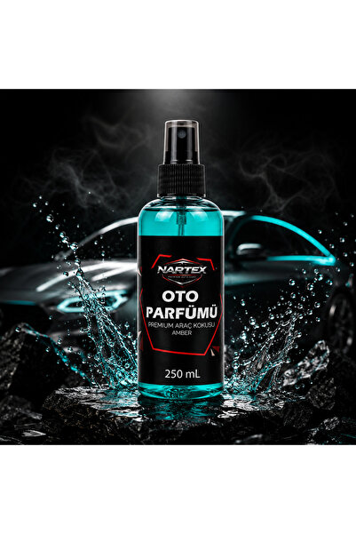 Nartex Auto Amber Luxury Oto Kokusu Kalıcı Premium Araç Parfümü 250 ML