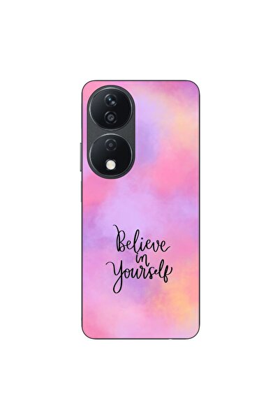 OEM Husa compatibila cu Honor X7b Silicon Gel Tpu Model Belive in Yourself