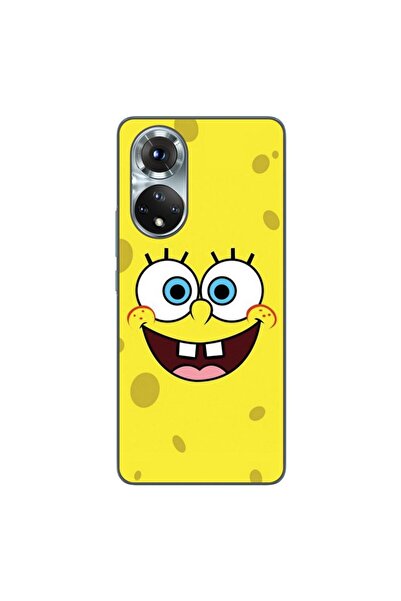 OEM Θήκη συμβατή με Honor 50 Σιλικόνης Gel TPU με σχέδιο Σφουγγαράκης Χαρούμενος