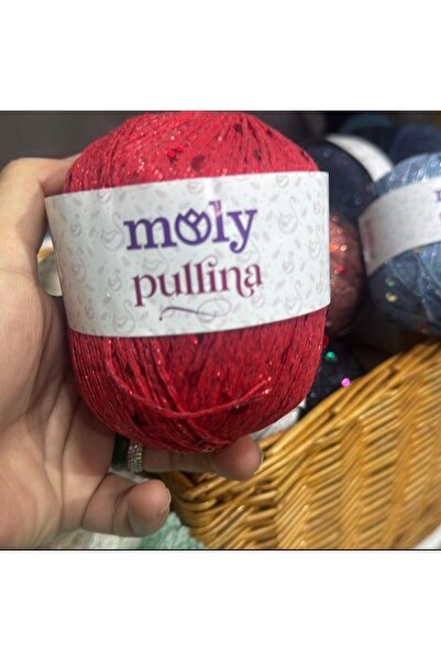 opsiyonel Pullu simli koton ip 2li