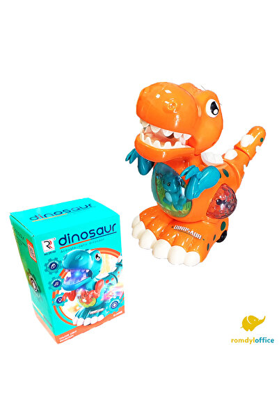 PRC Dinosaur with sounds and lights 28*10*18cm