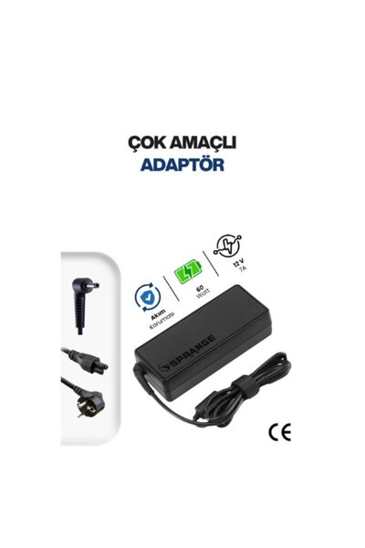 Sepetink 12V 5A 5.5 * 2.5mm 60W Led and Modem Adapter