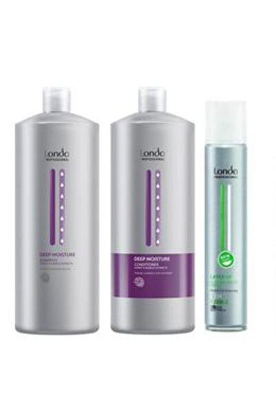 Londa Professional Pachet Hidratant - Deep Moisture: Sampon 1000 ml, Balsam 1...