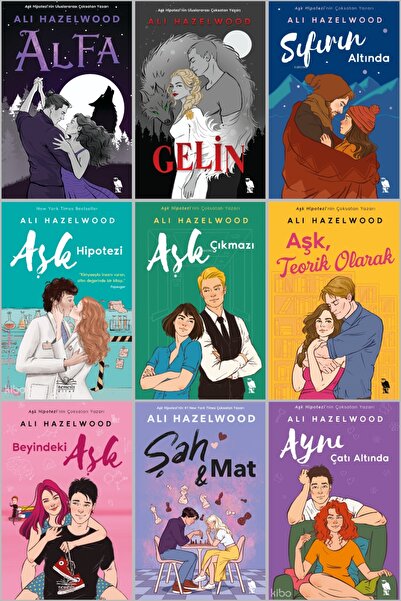 Epsilon Yayınevi Ali Hazelwood - Aşk Hipotezi - Sıfırın Altında - Alfa - Beyi...