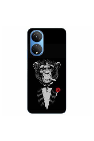 OEM Husa compatibila cu Honor X7 Silicon Gel Tpu Model Cigar Monkey