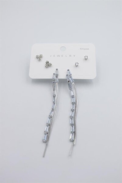 atastore2017 Multiple Set Earrings - Silver