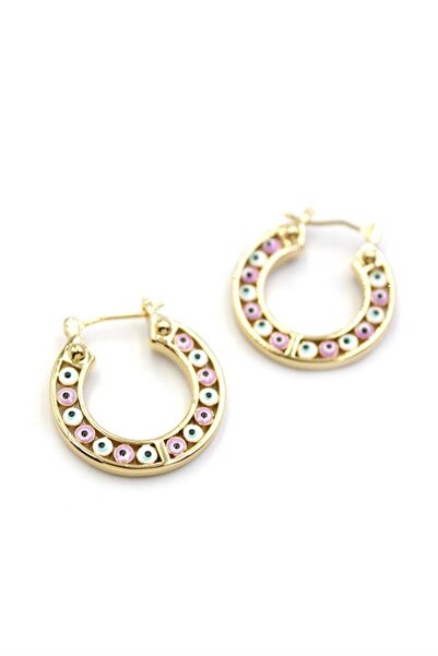 atastore2017 Halka nazar earrings - gold
