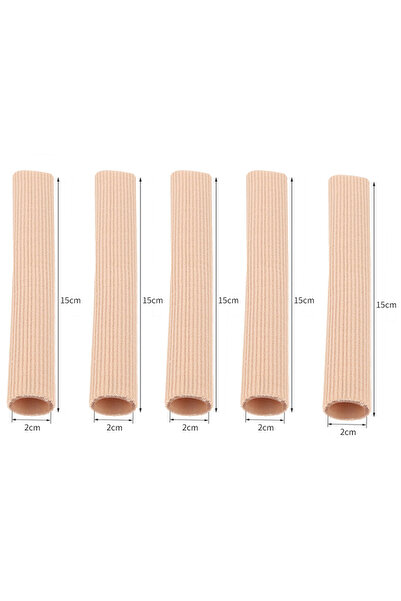 Choice10 15cmx2cm-5PCS Pexmen 1/2Pcs 15cm Fabric Toe Separator Finger Protect...