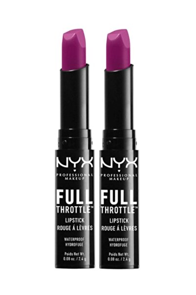 NYX Professional Makeup Suya Dayanıklı Ruj - Full Throttle Lipstick Trickster...