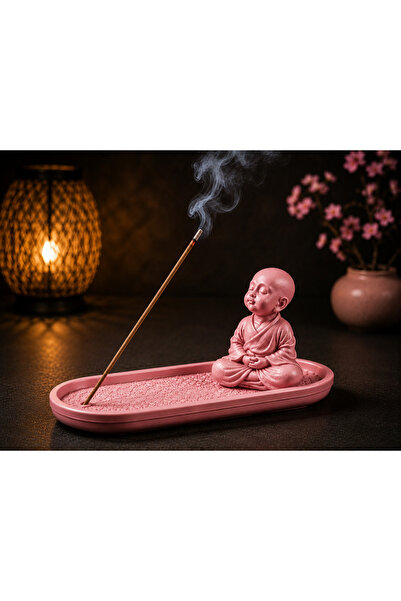 farist Modern Buddha Figürlü Tütsülük – Dekoratif Minimalist Tütsü Tutucu | E...