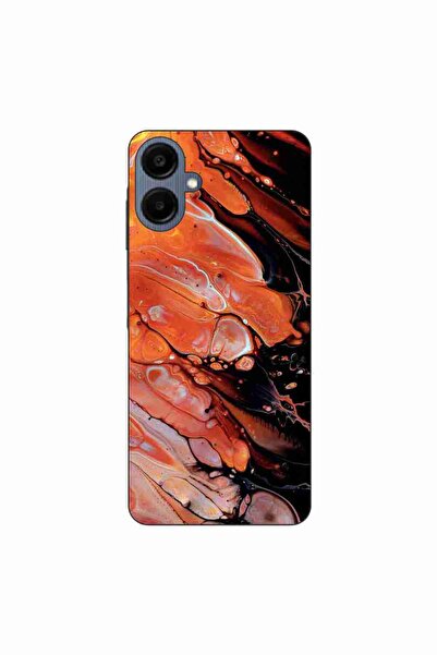 OEM Husa compatibila cu Samsung Galaxy A06 Silicon Gel Tpu Model Abstract Lav...
