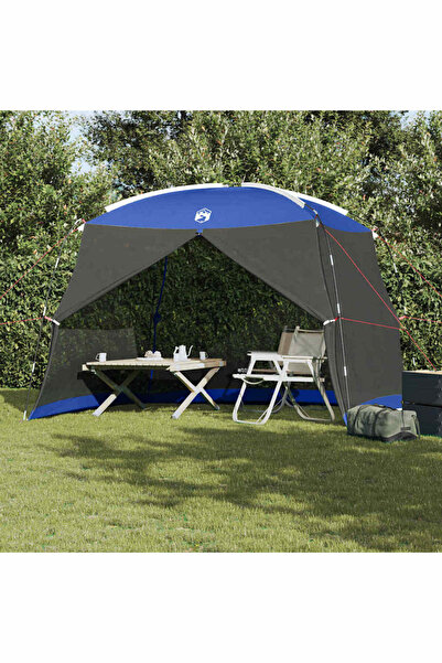 vidaxl Cort cu plasa de È›anÈ›ari Azur Albastru 320 x 320 x 218 cm
