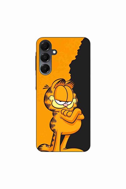 OEM Husa compatibila cu Samsung Galaxy A16 Silicon Gel Tpu Model Garfield Bla...