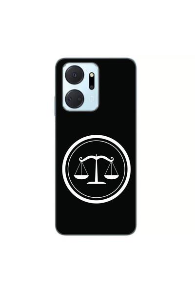 OEM Husa compatibila cu Honor X7a Silicon Gel Tpu Model Balanta Dreptatii
