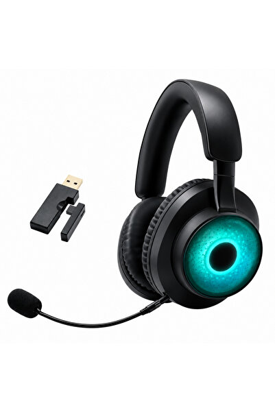ASA SINGER X Wireless&Wired RGB Gaming Headset – 2.4GHz Passive Noise Cancell...