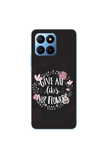 OEM Θήκη συμβατή με Honor X8 5G από σιλικόνη gel TPU με σχέδιο μηνύματος  "Δώ...