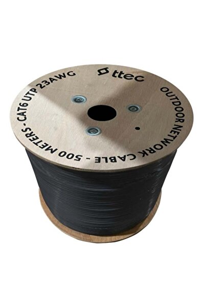 TTEC PLUS Ttec kbl-cat6-23cca-out500s outdoor black 500 meter cable