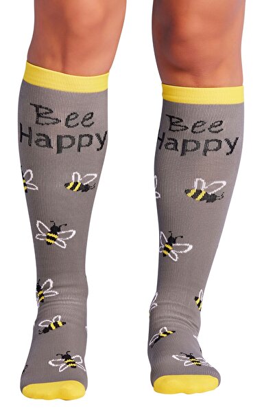 Cherokee Footwear Șosete de compresie Cherokee Bee Happy 10-15 mmHg Până la g...