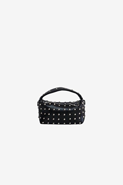 MARSEPTUN Aussie Mini Staple Detailed Black Matte Bag
