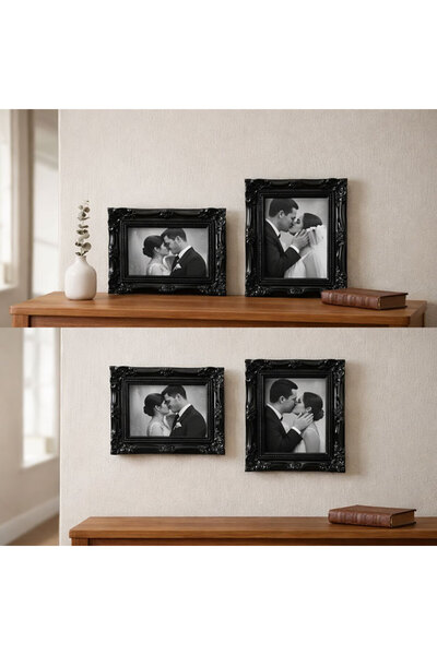 Digitronix Dekoratif Şık Vintage Resim Çerçeveleri