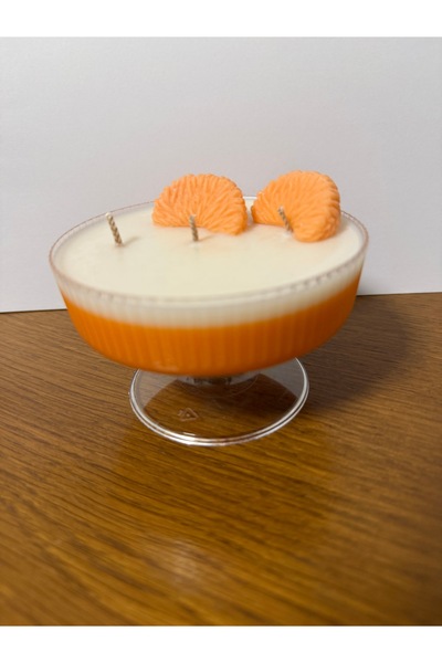 Handmade Orange scented candle