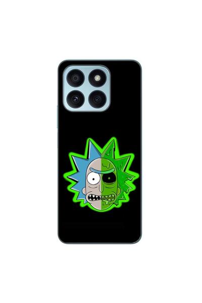 OEM Θήκη συμβατή με Honor X8b Σιλικόνης Τζελ TPU Μοντέλο Ρικ και Μόρτι Εξωγήινος